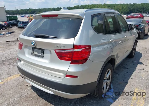 2011 BMW X3 xDrive28I из США, поврежденный, VIN 5UXWX5C55BL715950